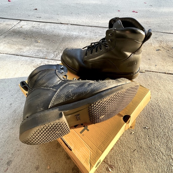 Size 12 mens Steele toe Worx boots - Picture 1 of 1